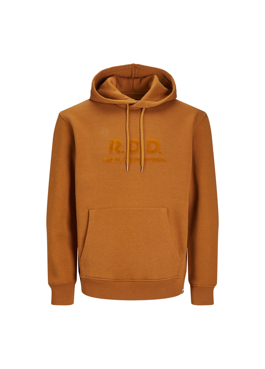 Jack & Jones Kapüşon Yaka Kahve Erkek Sweatshırt 12243499_RDDAIDEN HOOD SWEAT L/S SN_2