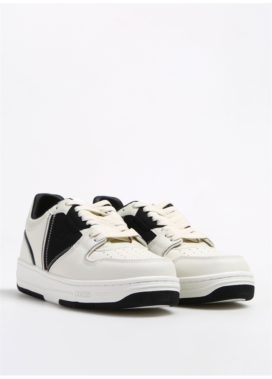 Guess Siyah - Beyaz Erkek Sneaker ANCONA LOW_1