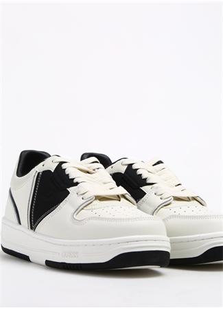 Guess Siyah - Beyaz Erkek Sneaker ANCONA LOW_4