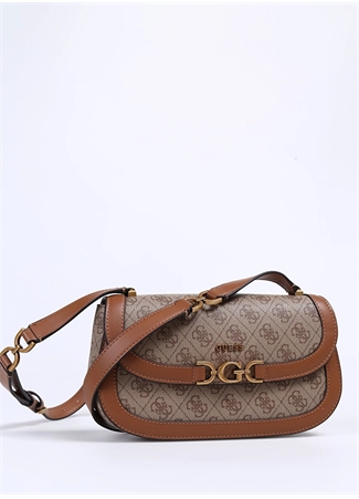 Guess Açık Kahve Kadın 15X6x26 Cm Çapraz Çanta HWSB9202200-LTL