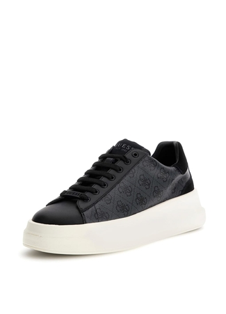 Guess Beyaz - Siyah Erkek Sneaker ELBA