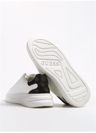 Guess Beyaz - Kahverengi Erkek Sneaker ELBA_3