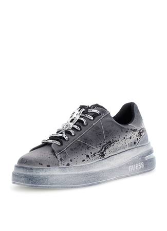 Guess Gri - Siyah Erkek Sneaker ELBA