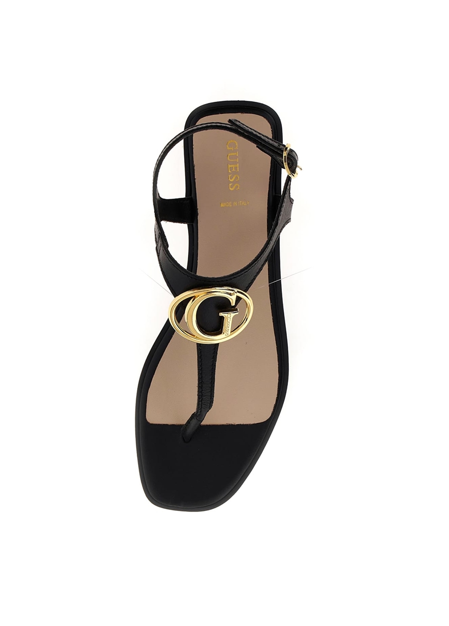 Guess Siyah Deri Kadın Sandalet FLJMIRLEA03BLACK_2