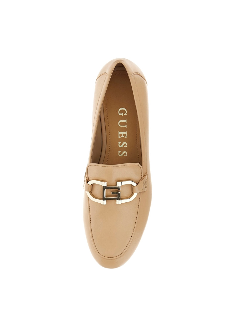 Guess Ten Deri Kadın Loafer FLJISALEA14NATU_3