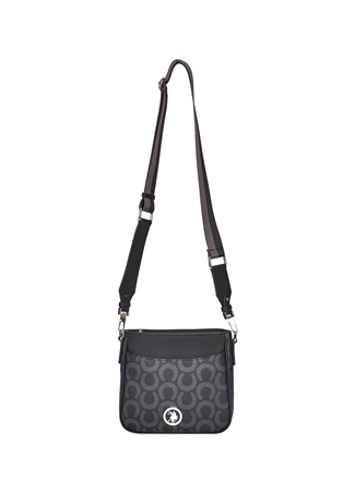 U.S. Polo Assn. Siyah Kadın 24X23x7 Cm Çapraz Çanta US24213_0