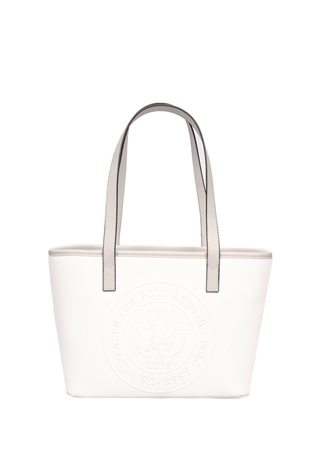 U.S. Polo Assn. Beyaz Kadın 29X23x14 Cm Omuz Çantası US24300