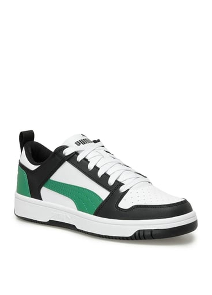 Puma Beyaz - Siyah Erkek Çocuk Yürüyüş Ayakkabısı 37049018-Puma Rebound Layp Lo SL Jr_2