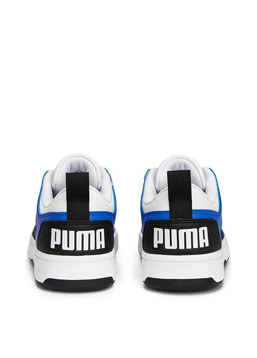 Puma Beyaz - Mavi Erkek Çocuk Yürüyüş Ayakkabısı 37049019-Puma Rebound Layp Lo SL Jr_4