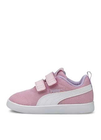 Puma Pembe Kız Çocuk Yürüyüş Ayakkabısı 37175808-Courtflex V2 Mesh V PS