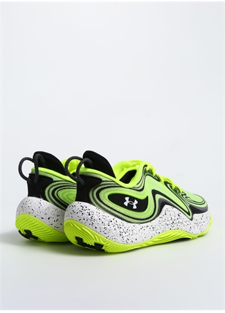 Under Armour 3027263-300 UA SPAWN 6 Neon Sarı Erkek Basketbol Ayakkabısı_3