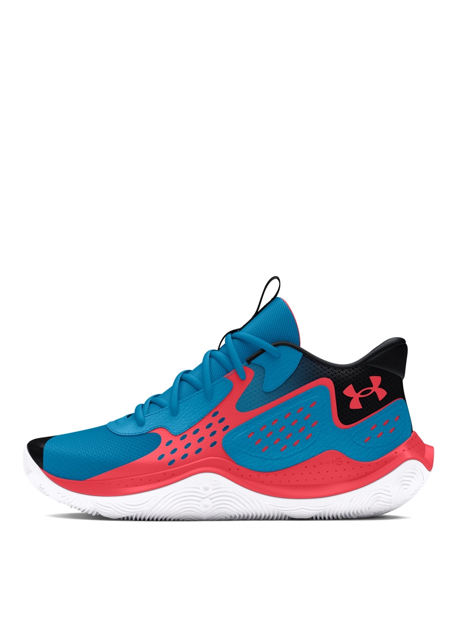 Under Armour Mavi Erkek Deri Basketbol Ayakkabısı 3026634-401 UA JET '23_1