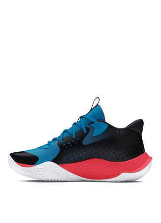 Under Armour Mavi Erkek Deri Basketbol Ayakkabısı 3026634-401 UA JET '23_3