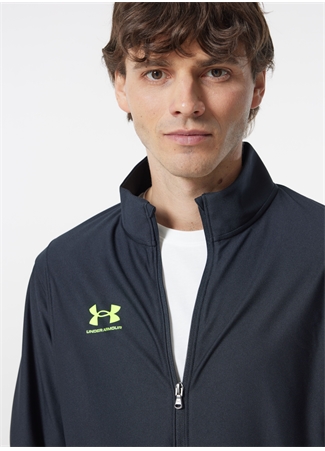 Under Armour 1379592-005 UA M's Ch. Tracksuit Siyah Erkek Bisiklet Yaka Slim Fit Eşofman Takımı_1