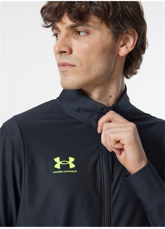 Under Armour 1379592-005 UA M's Ch. Tracksuit Siyah Erkek Bisiklet Yaka Slim Fit Eşofman Takımı_2