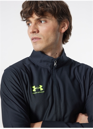 Under Armour 1379592-005 UA M's Ch. Tracksuit Siyah Erkek Bisiklet Yaka Slim Fit Eşofman Takımı_3