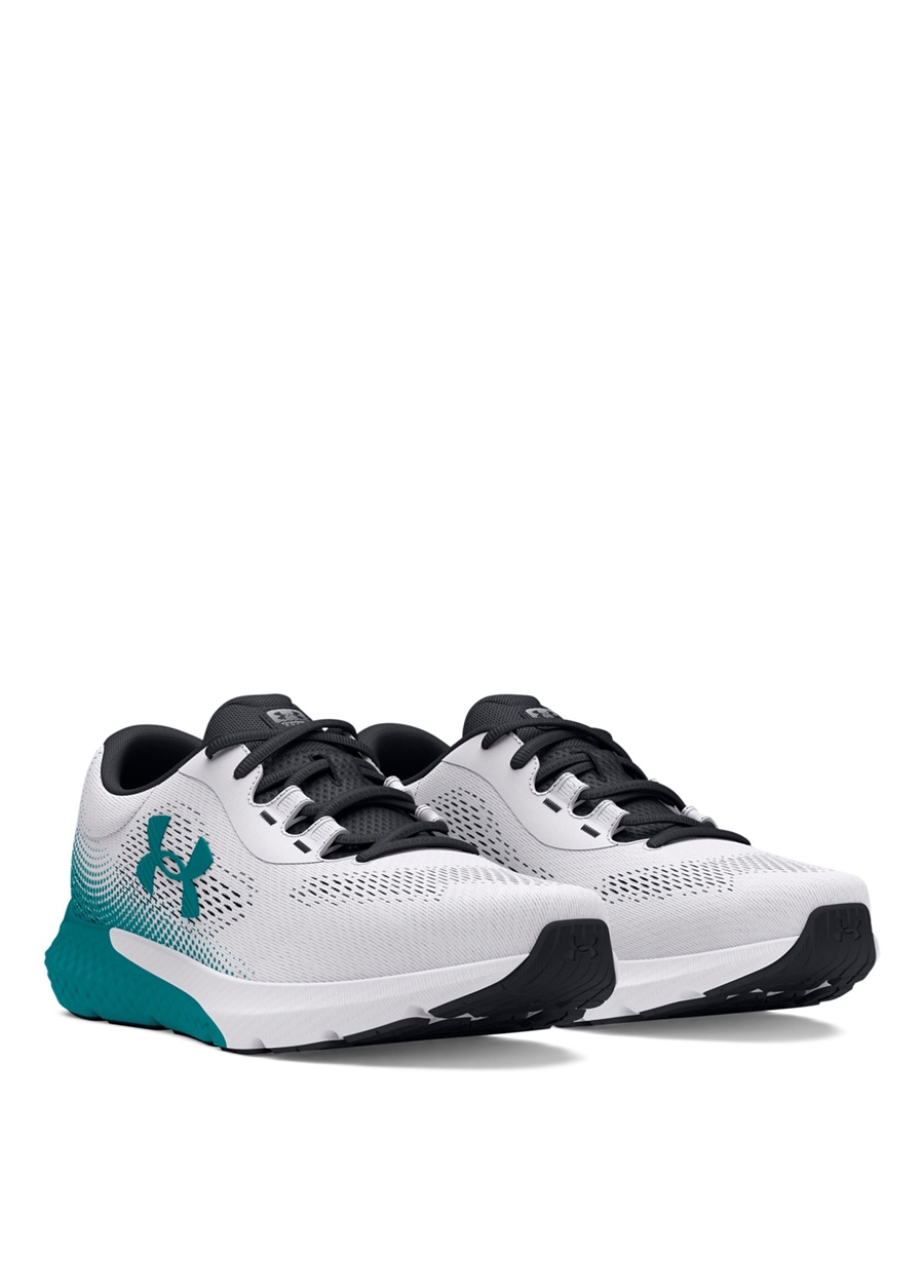 Under Armour 3026998-102 UA Charged Rogue 4 Beyaz Erkek Koşu Ayakkabısı_2