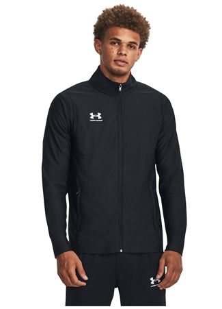 Under Armour 1379494-001 UA M's Ch. Track Siyah Erkek Fermuarlı Yaka Slim Fit Rüzgarlık