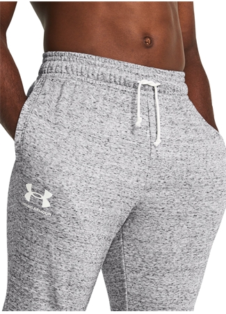 Under Armour Gri Erkek Slim Fit Eşofman Altı 1380843-011 UA Rival Terry Jogger_2