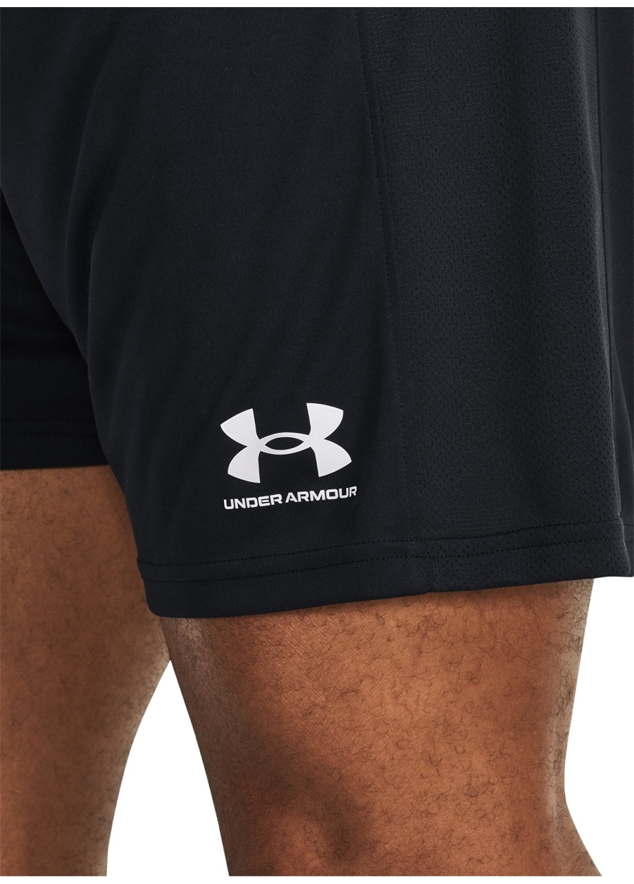 Under Armour 1379507-001 UA M's Ch. Knit Short Siyah Erkek Slim Fit Şort_2