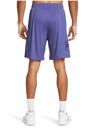 Under Armour 1306443-561 UA TECH GRAPHIC SHORT Mor Erkek Oversize Şort_3