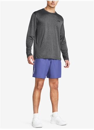 Under Armour 1383356-561 UA Woven Wdmk Shorts Mor Erkek Oversize Şort