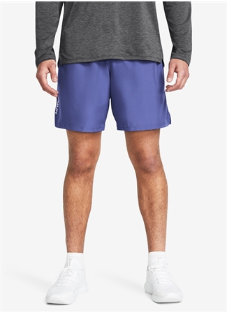 Under Armour 1383356-561 UA Woven Wdmk Shorts Mor Erkek Oversize Şort_1