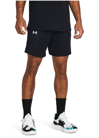 Under Armour 1383389-001 UA Baseline Short Siyah Erkek Oversize Şort_1