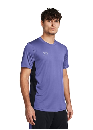 Under Armour 1379589-561 UA M's Ch. Train SS Mor Erkek Bisiklet Yaka Slim Fit T-Shirt_0