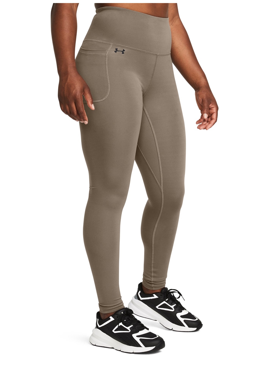 Under Armour 1361109-200 Motion Legging Kahve Kadın Slim Fit Tayt_1