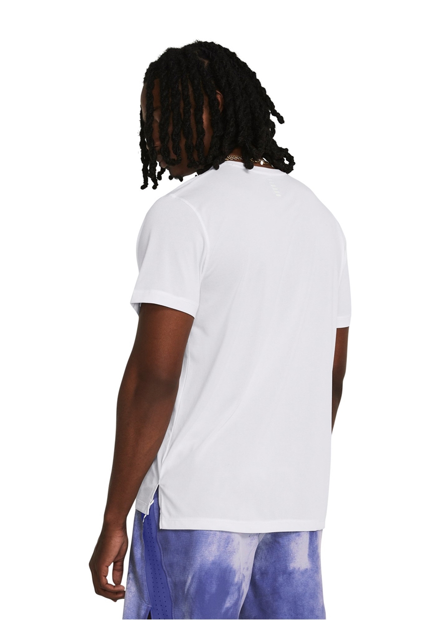 Under Armour 1382582-100 UA Launch Shortsleeve Beyaz Erkek T-Shirt_2