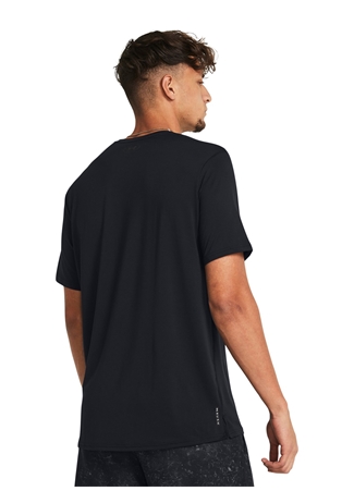 Under Armour 1383973-001 Vanish Energy SS Siyah Erkek Bisiklet Yaka Oversize T-Shirt_1