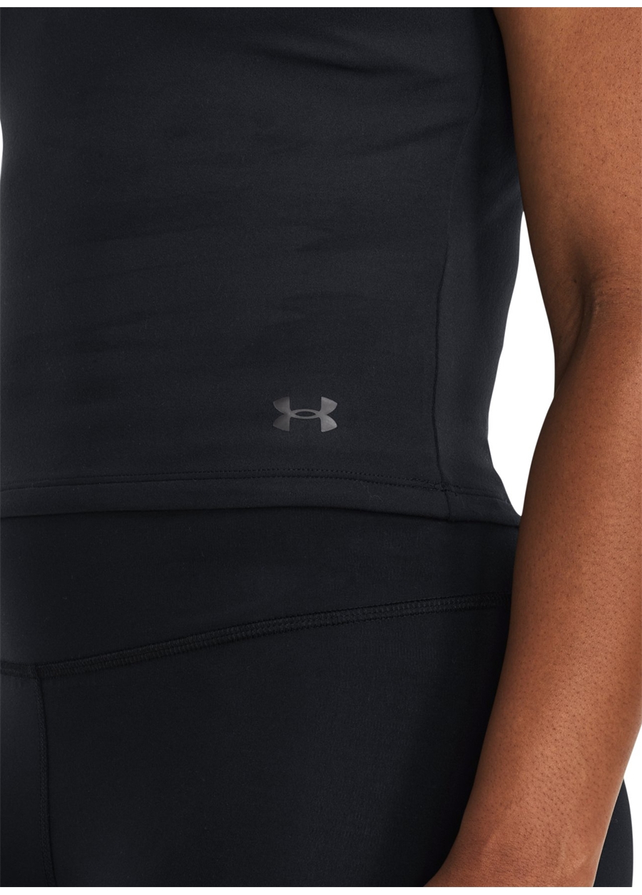 Under Armour 1379046-001 Motion Tank Siyah Kadın Klasik Yaka Slim Fit Atlet_2