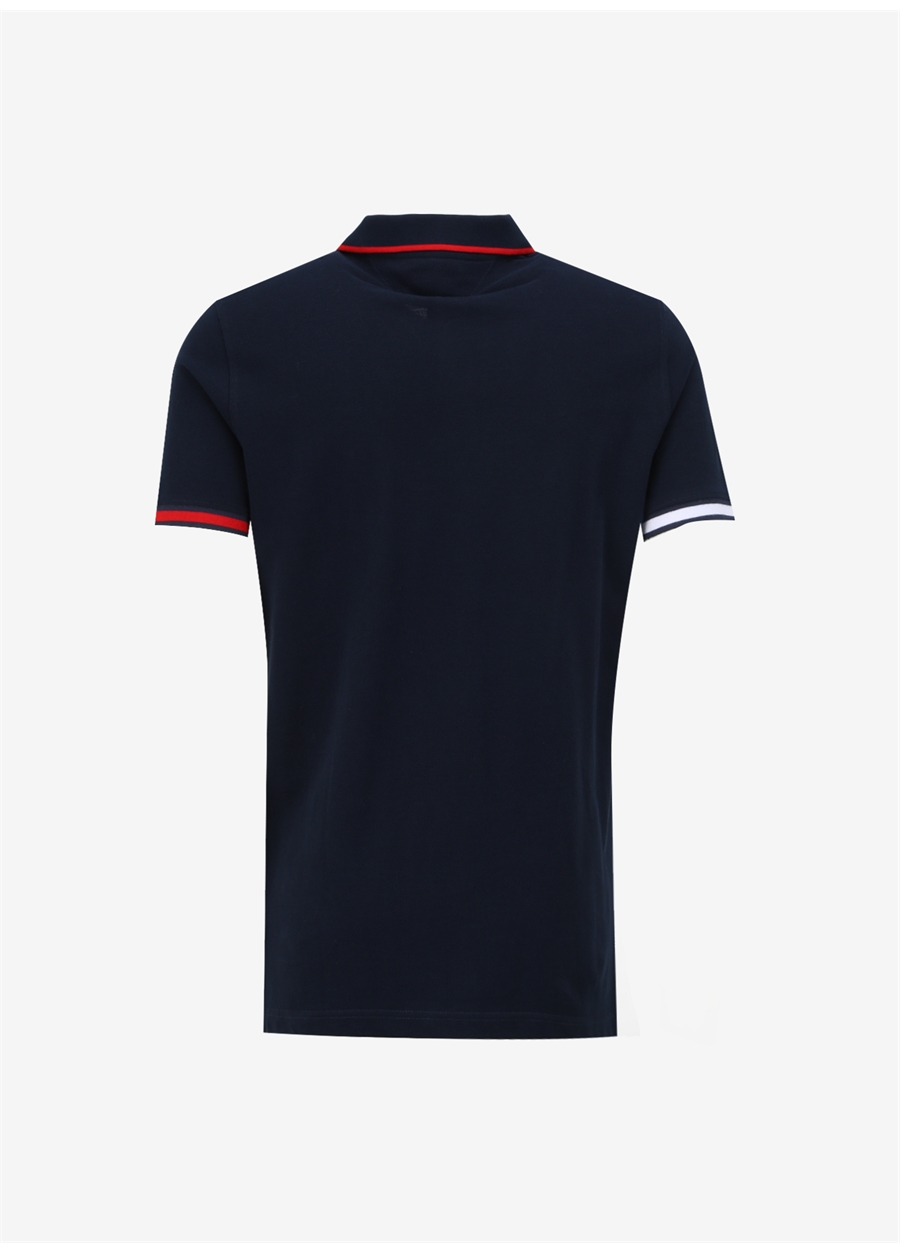 Tommy Jeans Düz Lacivert Erkek Polo T-Shirt DM0DM12963C1G_6