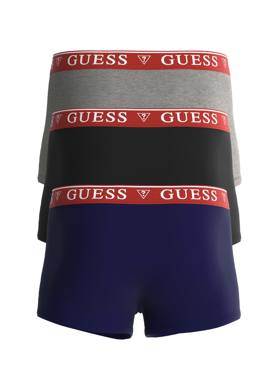 Guess Gri Melanj Erkek Boxer U97G01KCD31-HE90_1