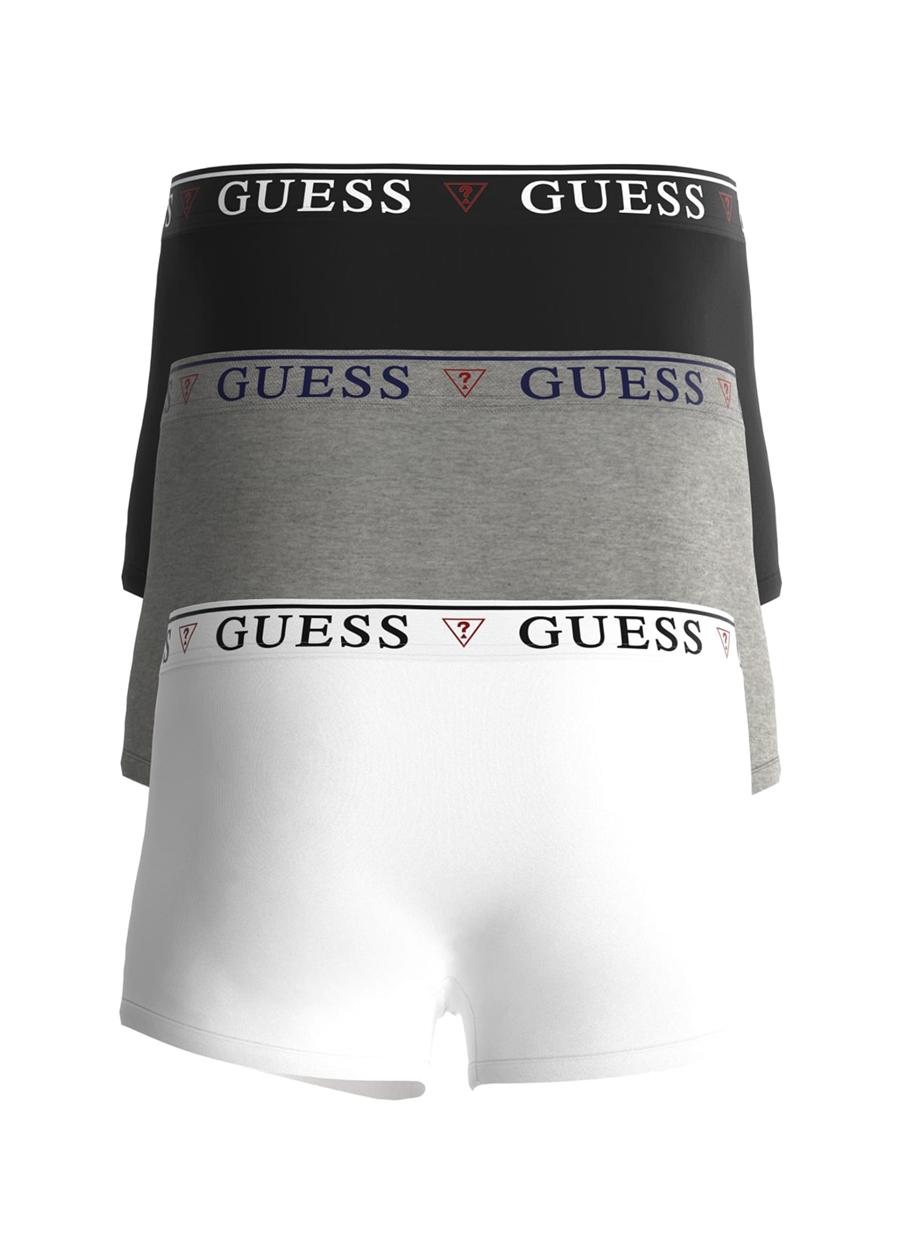 Guess Siyah - Beyaz Erkek Boxer U97G01KCD31-F017_1