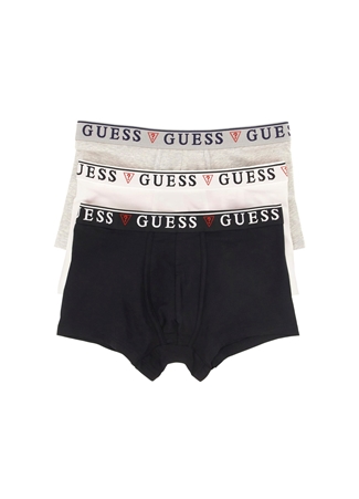 Guess Siyah - Beyaz Erkek Boxer U97G01KCD31-F017_2