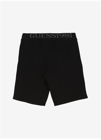 Guess Normal Siyah Erkek Sweat Şort M4GD10KBK32JBLK_CLOVIS SHORTS - REC_1