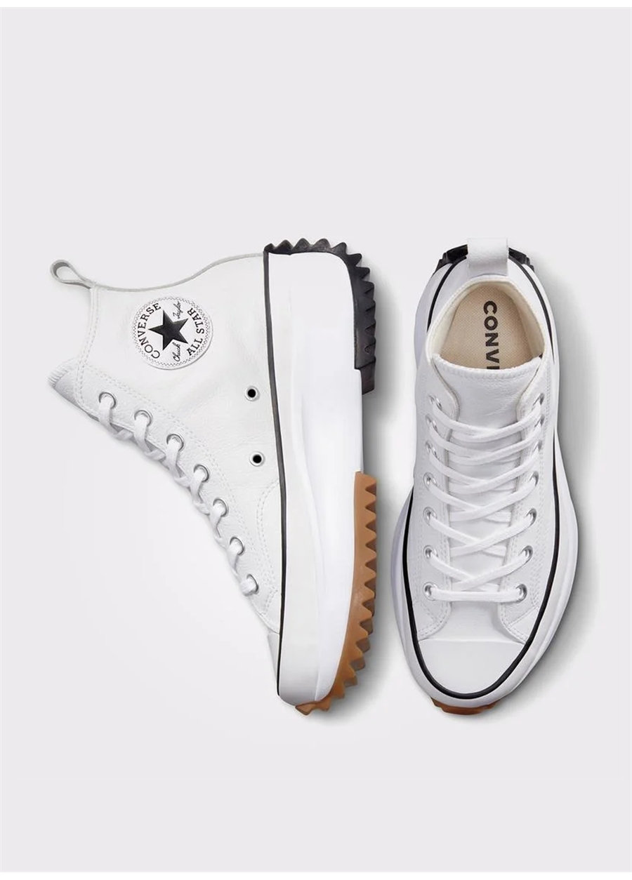 Converse Siyah Kadın Deri Lifestyle Ayakkabı A04293C RUN STAR HIKE PLATFORM F_5