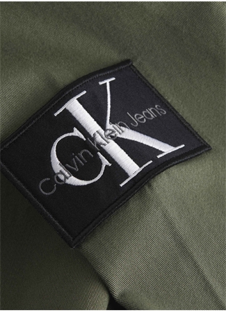 Calvin Klein Jeans Normal Koyu Yeşil Düz Erkek Gömlek J30J323255LDY_1