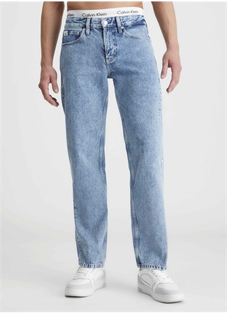 Calvin Klein Jeans Normal Bel Normal Erkek Denim Pantolon J30J3245511AA_0