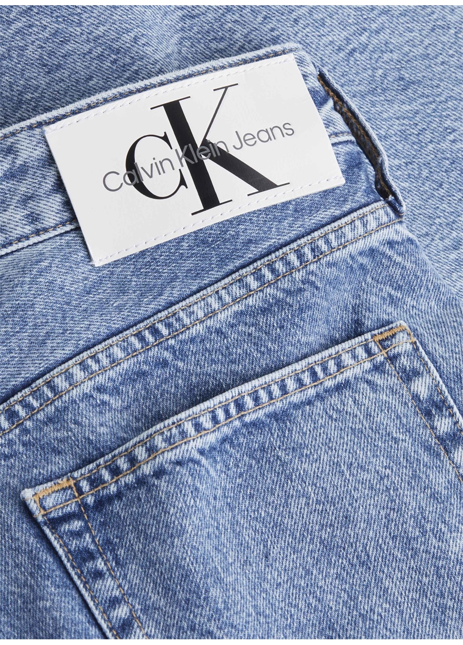 Calvin Klein Jeans Normal Bel Normal Erkek Denim Pantolon J30J3245511AA_2