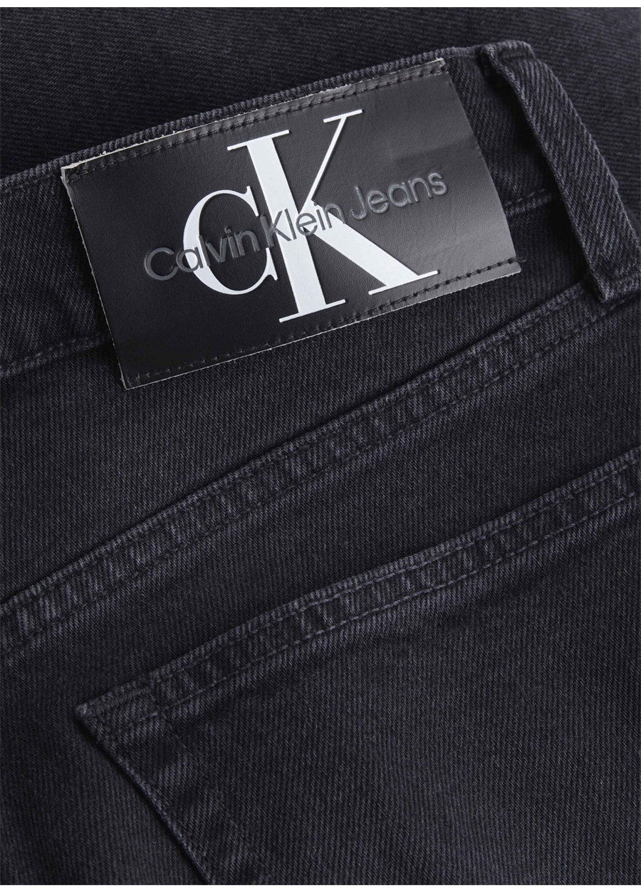 Calvin Klein Jeans Normal Bel Normal Siyah Erkek Denim Pantolon J30J3241921BY_2