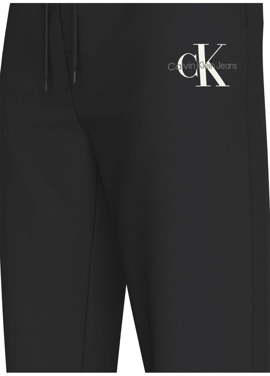 Calvin Klein Jeans Normal Siyah Erkek Eşofman Altı J30J324685BEH_2