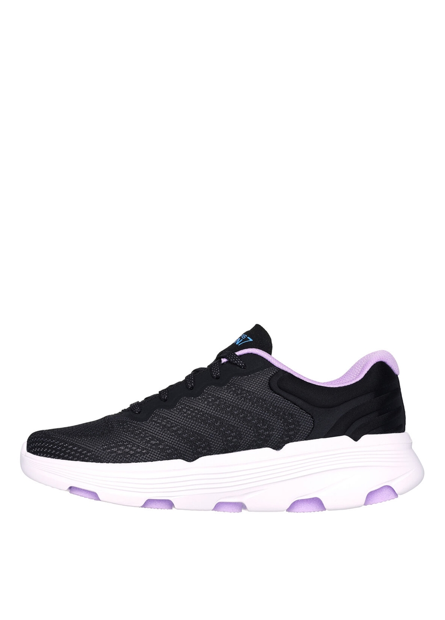 Skechers Siyah - Lila Koşu Ayakkabısı 129335 BKLV GO RUN 7.0 - DRİVEN_1