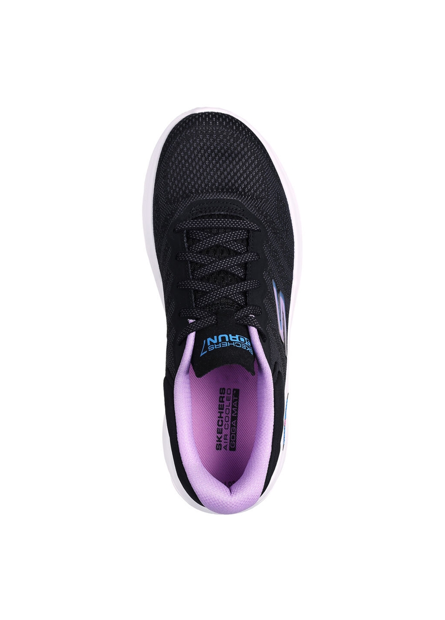 Skechers Siyah - Lila Koşu Ayakkabısı 129335 BKLV GO RUN 7.0 - DRİVEN_3