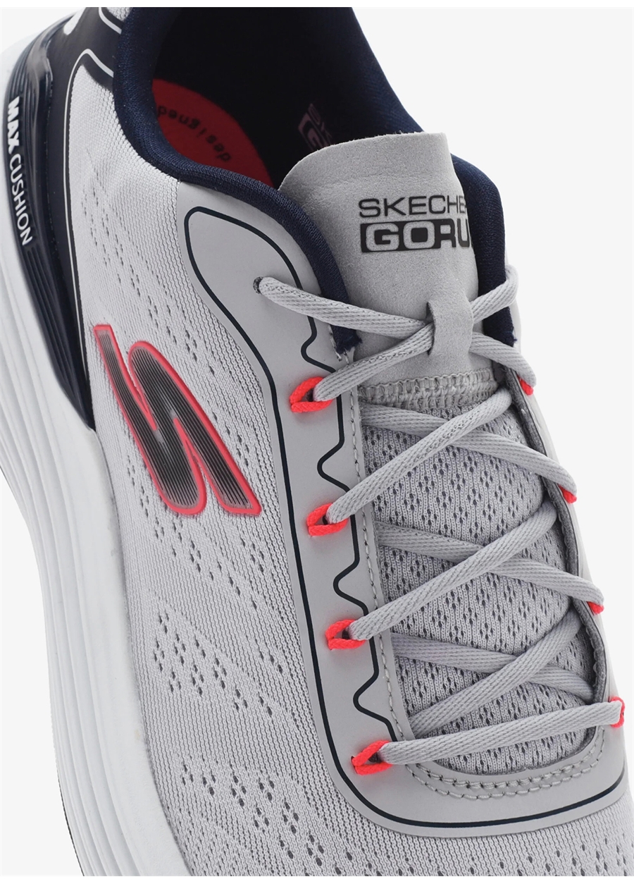 Skechers Gri - Lacivert Erkek Koşu Ayakkabısı 220930 GYNV MAX CUSHİONİNG SUSPENSİ_9