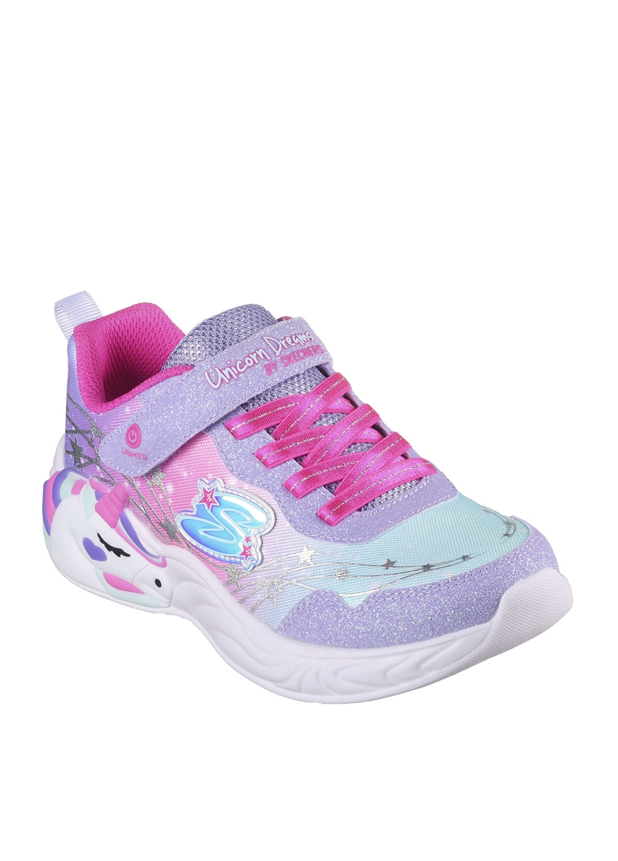 Skechers Kız Çocuk Yürüyüş Ayakkabısı 302299L LVHP-Unicorn Dreams Wishful_2