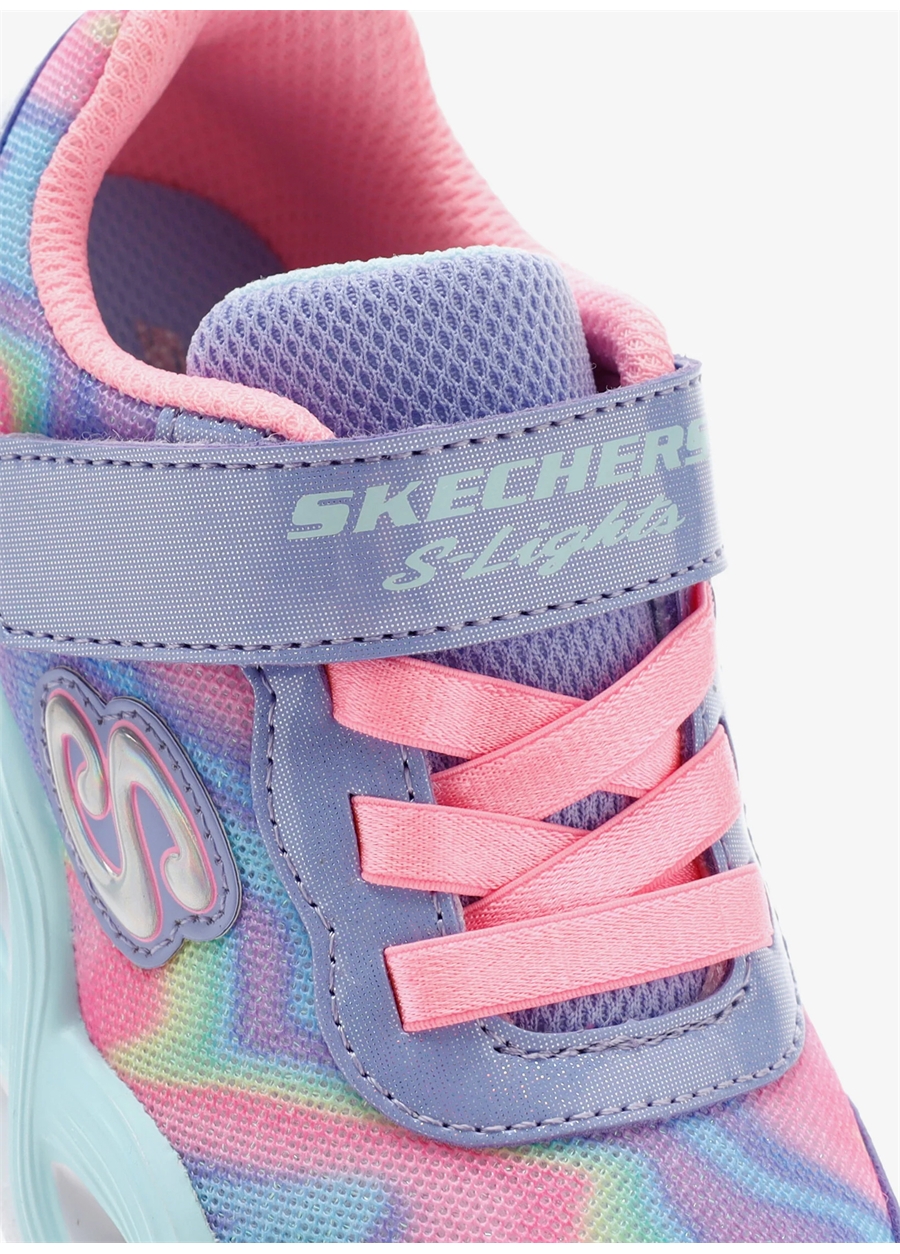 Skechers Kız Bebek Yürüyüş Ayakkabısı 303716N PWMT-Twisty Glow Sorbt Swrl_6