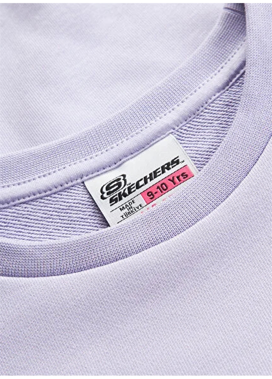 Skechers Kız Çocuk Eşofman Üstü SK232073-505-Essential G Crew Neck_2